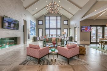 Clubhouse lounge