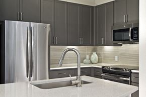 Phoenix apartment for rent - Apartments phoenix az - District at Biltmore quartz countertops
