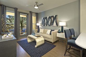 Phoenix apartment for rent - a living room with a couch and a table
