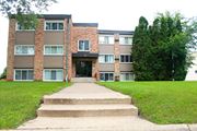 Bloomington apartment for rent - Front View of Brick Exterior of 8920 Wentworth Apartments in Bloomington, MN
