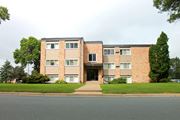 Bloomington apartment for rent - an apartment building on the corner of a street