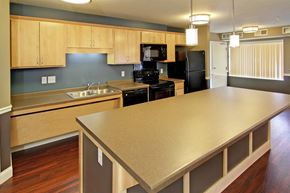 Savage townhouse for rent - a kitchen with a large counter top