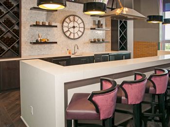 Modern clubhouse