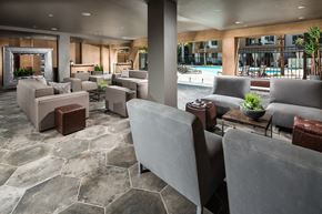 Corona apartment for rent - One11_Corona CA_Community Poolside Lounge