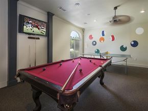 Conway apartment for rent - Clubhouse with Pool Table at The Links at Cadron Valley, Arkansas, 72034