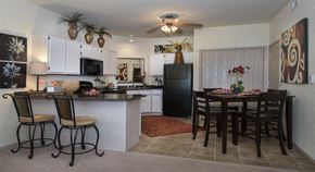 Conway apartment for rent - a kitchen and dining room with a table and chairs