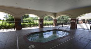 Conway apartment for rent - a hot tub in the middle of a room