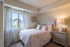 Glen Burnie apartment for rent - a bedroom with a bed and a window
