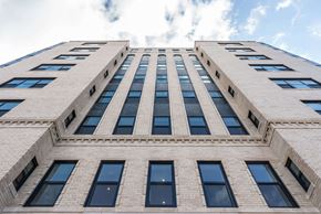 Washington apartment for rent - Fully renovated exterior of the Century apartment building preserving its historic charm