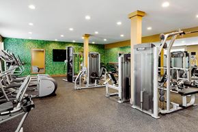 Bloomfield apartment for rent - Fitness Center With Modern Equipment at The Green at Bloomfield, Bloomfield, 07003