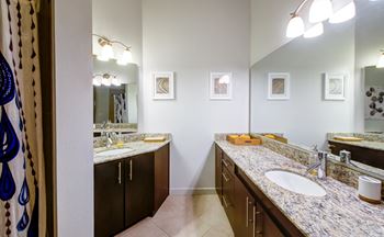 Dual vanity bathroom