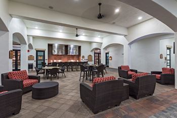 Clubhouse with kitchen