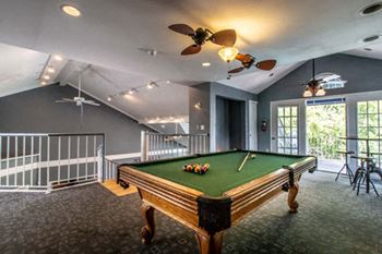Billiards & poker lounge area