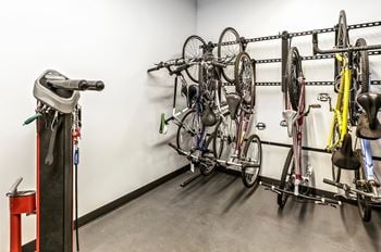 Bike storage and repair rack