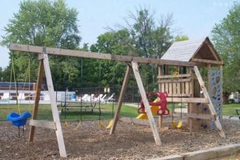 Fully equipped playground