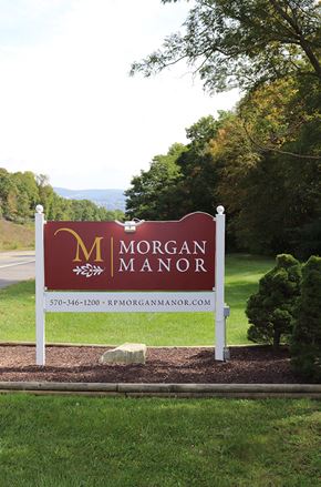 Scranton apartment for rent - a sign in front of a road