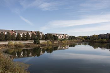 Scenic pond views