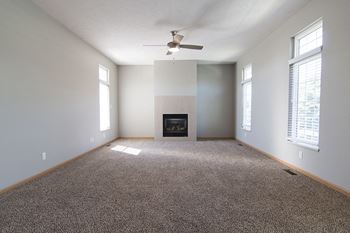 Spacious living room