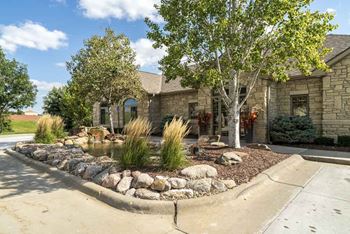 Professionally landscaped grounds