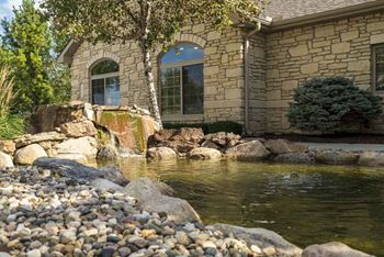Professionally landscaped grounds