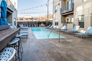 Resort-inspired pool