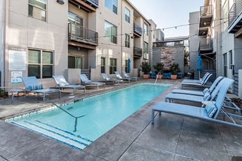 Resort-inspired pool