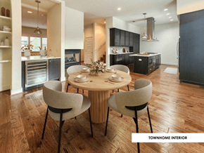 Dallas apartment for rent - Townhome Kitchen and Dining