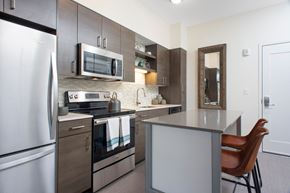 Boston apartment for rent - Model Kitchen