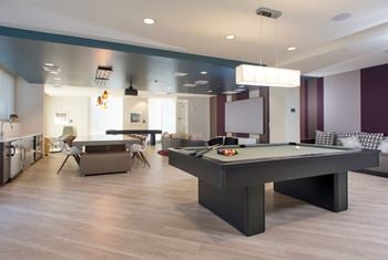 Resident clubhouse with gaming