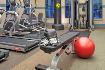 Fitness studio offering star trac- e series equipment