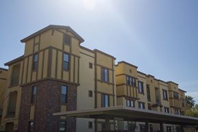 Phoenix apartment for rent - a large building with a blue sky in the background