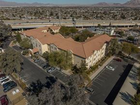 Las Vegas apartment for rent - a view of the building from the air