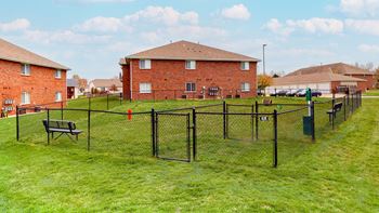 Dog park at northridge heights apartments