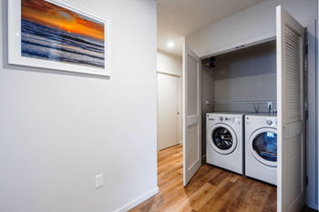 Washer/dryer in apartment