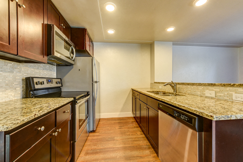 Floor plan for 3 beds, 1 bath, 750 sqft