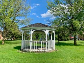 Hamlin apartment for rent - a white gazebo in the middle of a field