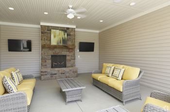 Pool side cabana