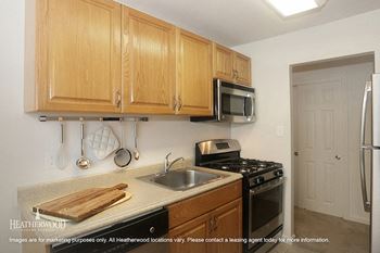 Chef-inspired kitchens feature stainless steel appliances