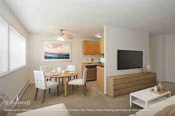 Living room come dining area view