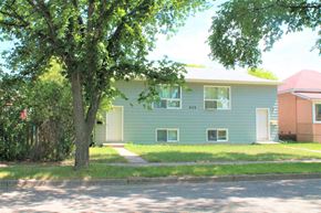 Brandon apartment for rent - A tree is in front of a two-story house.