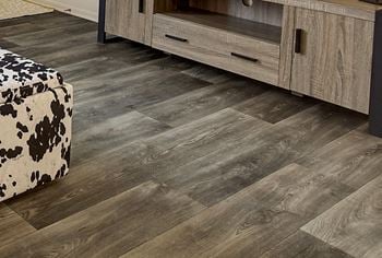 Wood-look laminate flooring