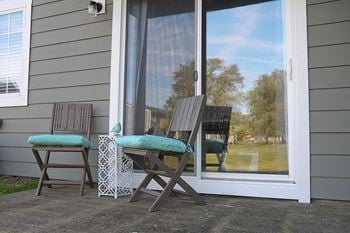 Large private patios & balconies