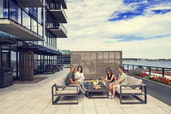 Resident terrace