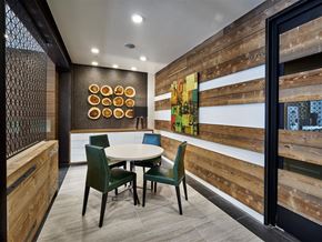 Hillsboro apartment for rent - a dining room with a table and chairs