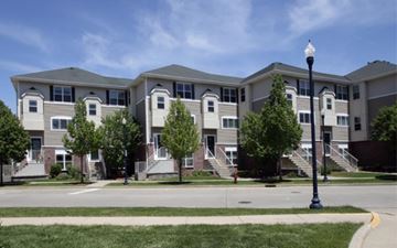 Cudahy condo for rent - an apartment building on the corner of a street