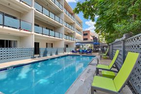Denver apartment for rent - the swimming pool at our hotel