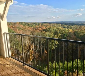 Large balcony