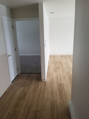 Kalispell apartment for rent - a view of the living room from the dining room