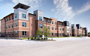 Gainesville apartment for rent - Building Exterior View at The Liberty Lofts, Gainesville, Texas