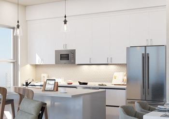 Upgraded stainless appliances
